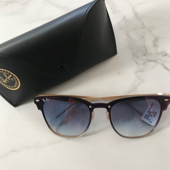Ray-Ban Accessories - RAY BAN Blaze Clubmaster Sunglasses